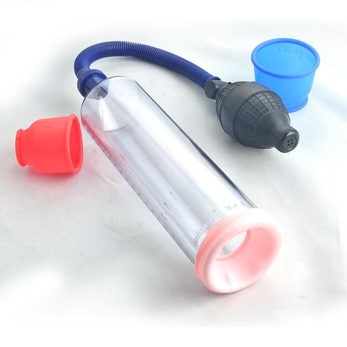 Hand pumps to increase a member